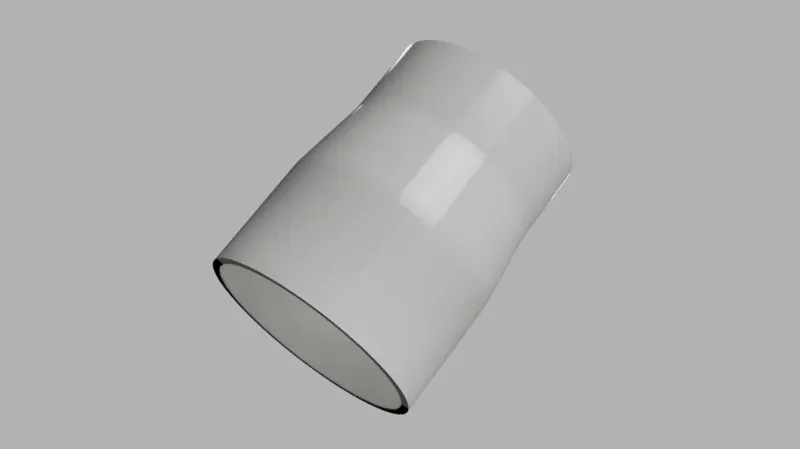 Dust Collection Adapter from 110mm to 100mm
