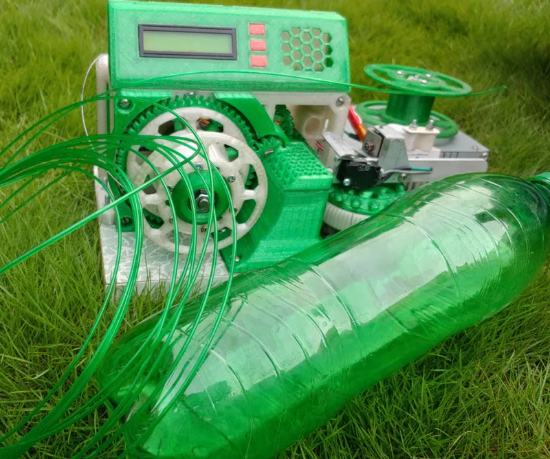PET Plastic  filament recycler