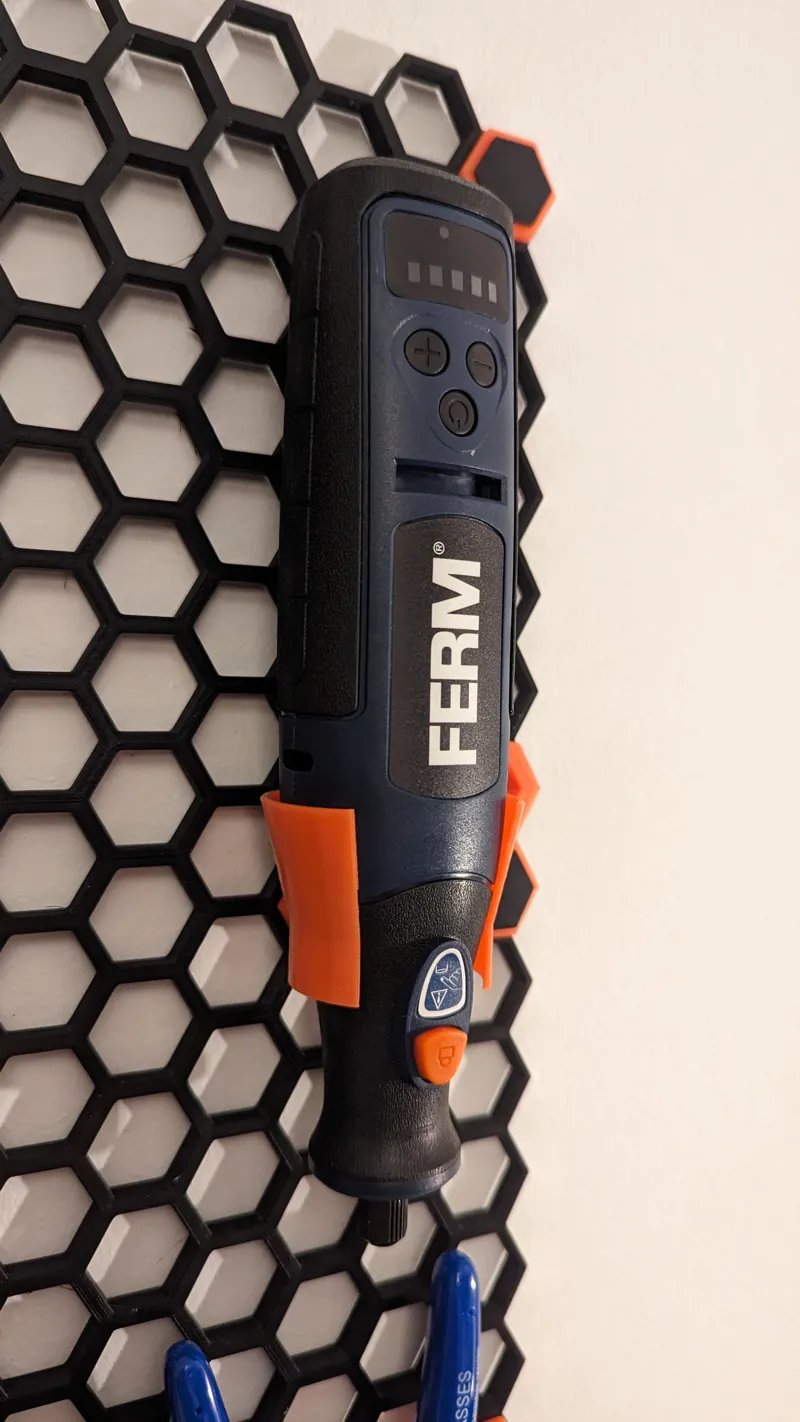Honeycomb Wall Multi-Tool Holder (Ferm)