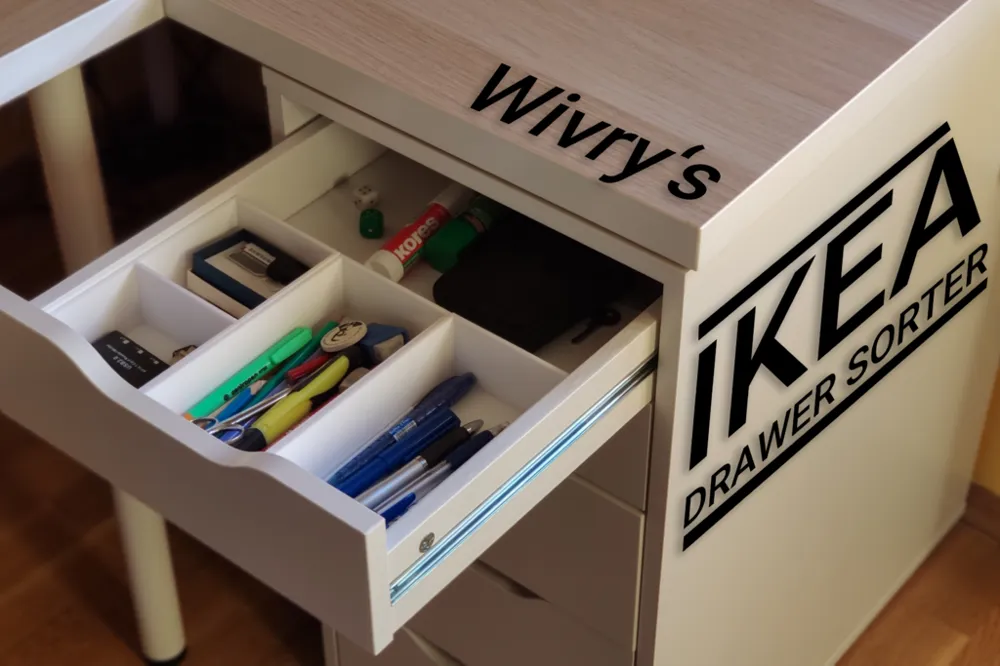 IKEA Schubladen-Sortiersystem – Kostenloses 3D-Druckmodell – MakerWorld