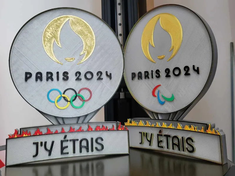 Logo "J'Y ETAIS" des JO et JO paralympique