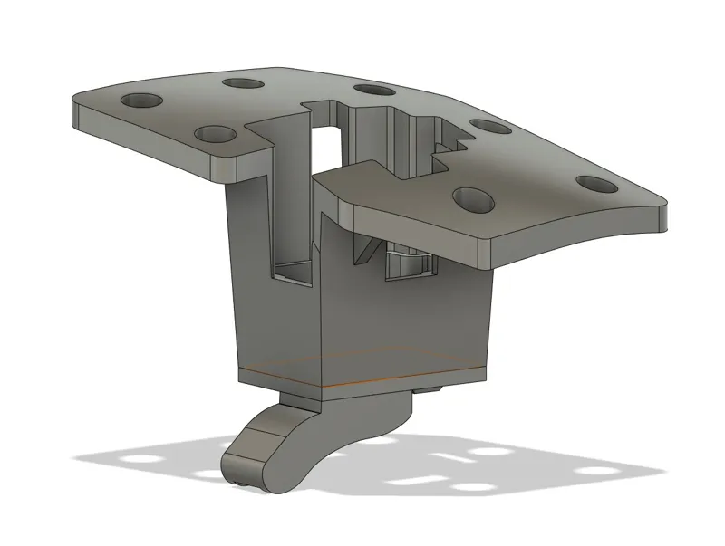 BMW X6 F16 rear seat back upper hook