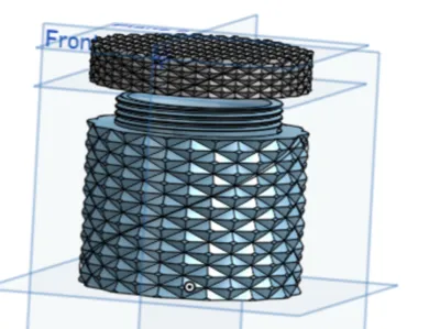 little screw container