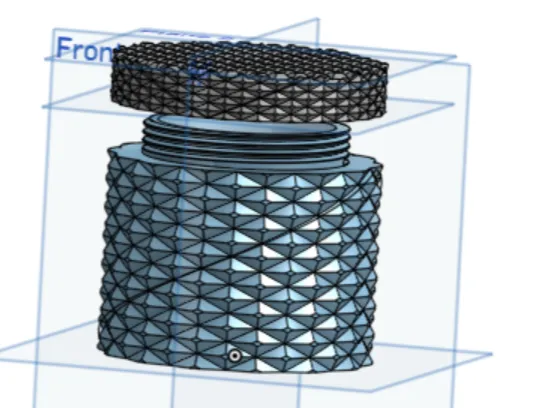 little screw container