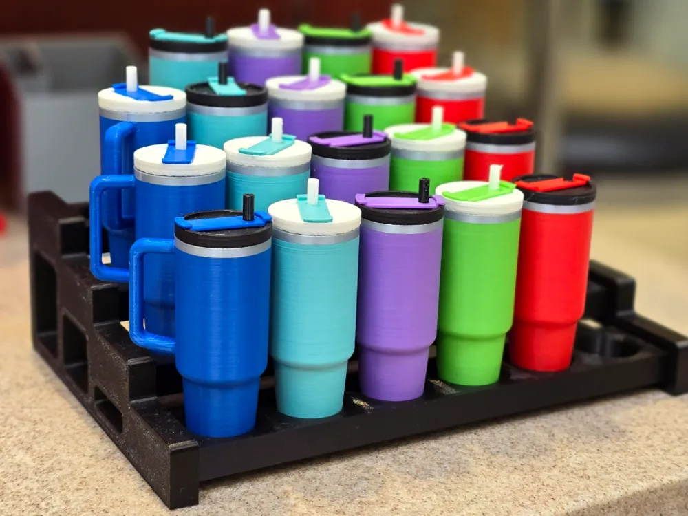 Stan-lee - Tumbler Display Stand by RE 3D & Hobby MakerWorld: Download ...