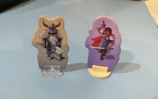 KARAK cardboard characters holder