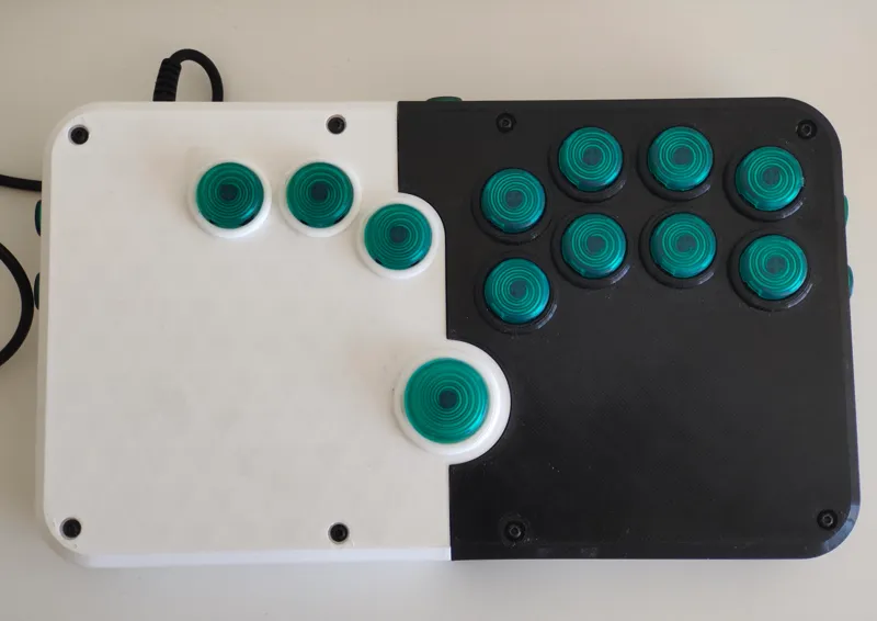 Hitbox Shell, inc. Buttons for Cherry Switches