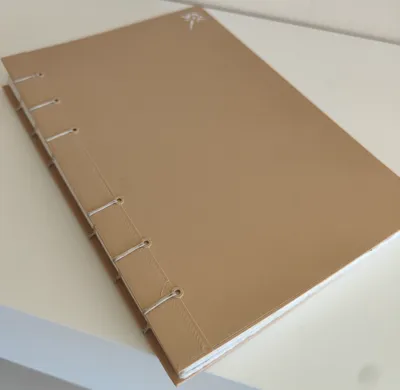 Handmade Coptic Stitch Semi-flexible Cover