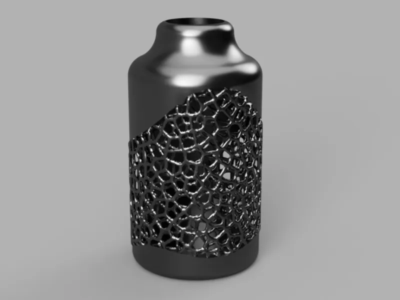 Simplistic and Futuristic Vase