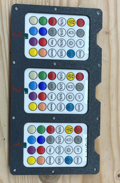 Remote Control 3xHolder