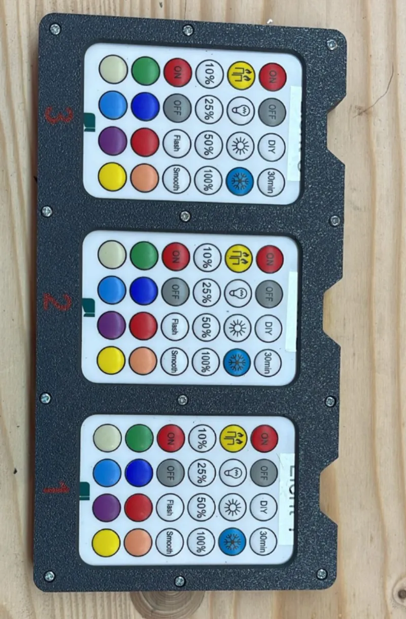 Remote Control 3xHolder