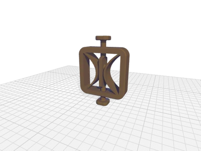 Print-In-Place Button Fidget Toy