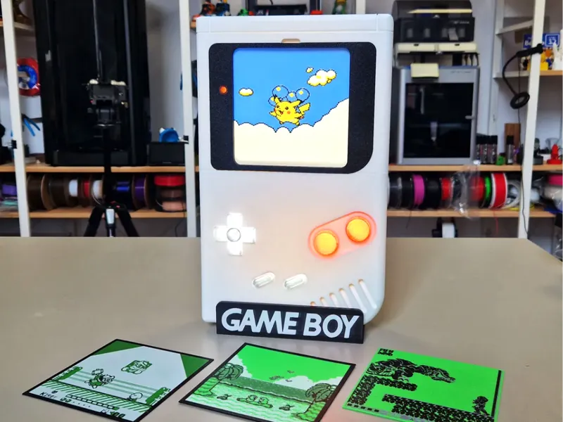 Lámpara Gameboy