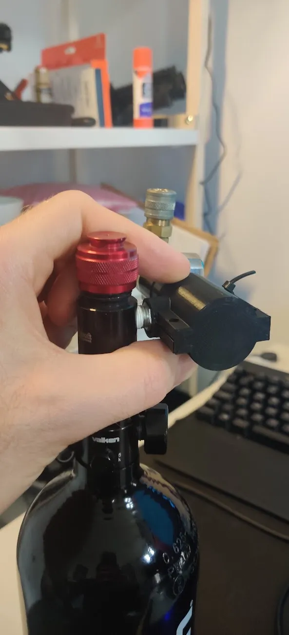 Redline Airsoft Firebase regulator tournament lock