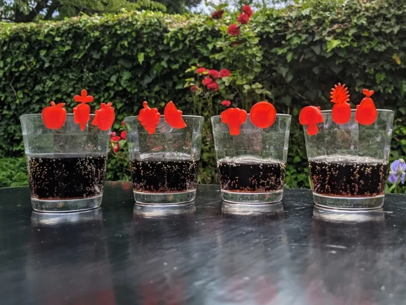 Glass Markers,  Drinking Glass Identification