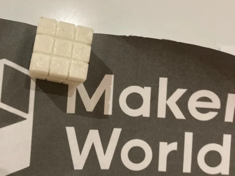 Rubik's Cube fridge magnet