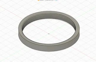 40max .step ring thread for nerf toy