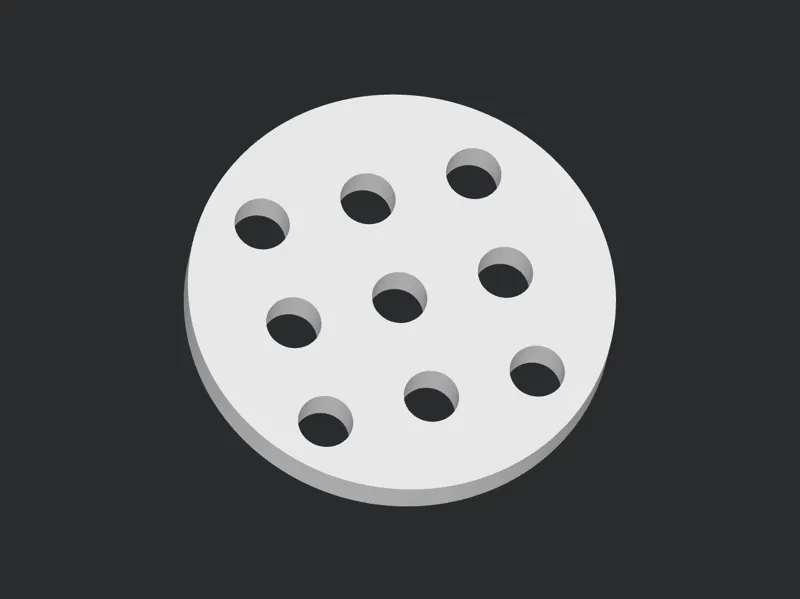 1 Euro Trolley Coin - Low Filament Model