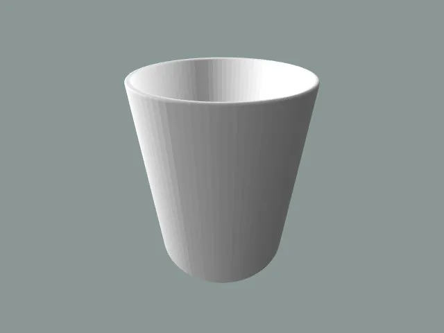 Drinking glass