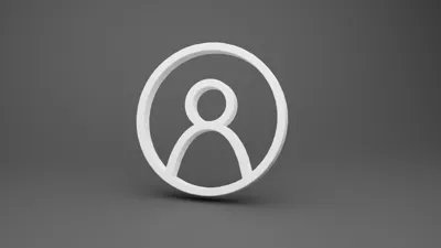 3D Profile Picture Icon