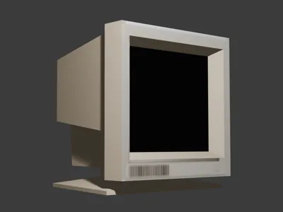 Old School Computer Monitor