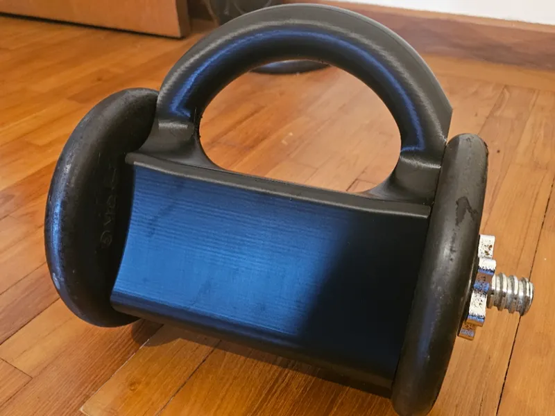 Dumbbell Kettlebell Grip