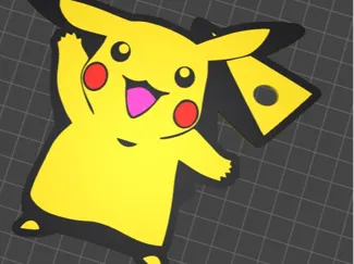 Pikachu keychain