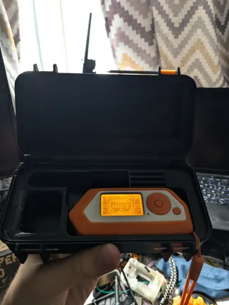 flipper zero and cc1101 case