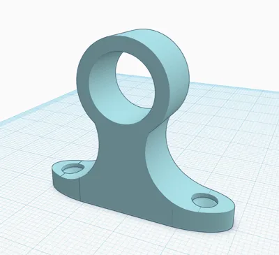 Half Inch Dowel Holder for Towel Rack