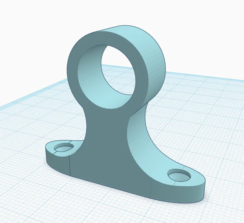 Half Inch Dowel Holder for Towel Rack