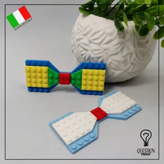 PAPILLON L.E.G.O COLORATO DA PERSONALIZZARE
