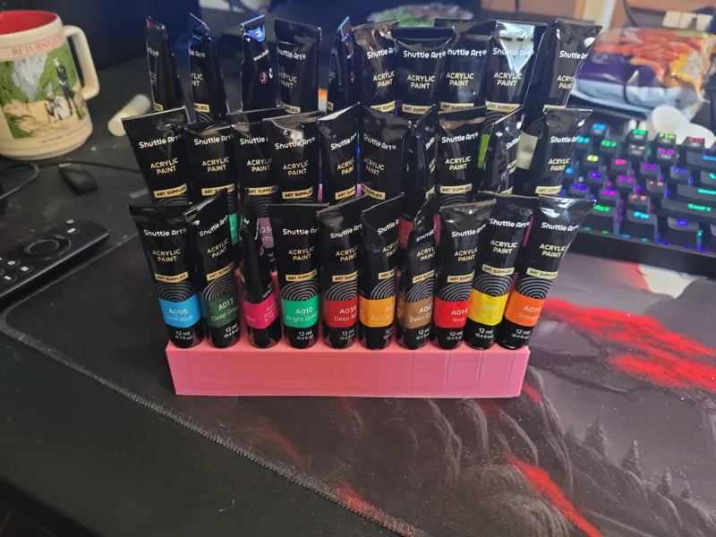 Small Paint Holder For 12ml Paint
