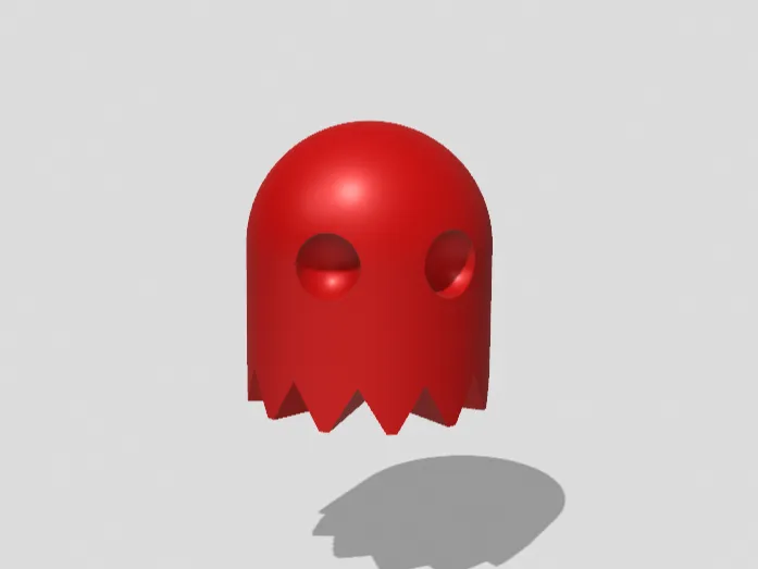 little pac man ghost
