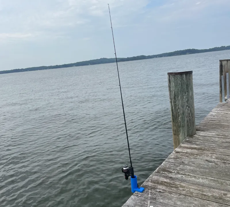 clamp on fishing rod holder