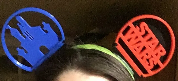 Interchangeable Mickey ears