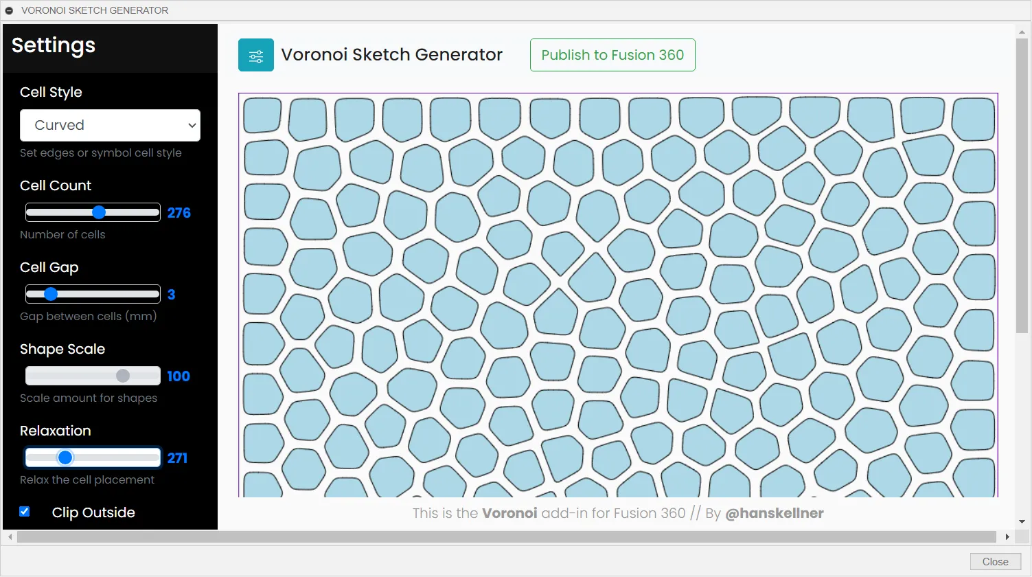 Bambu Spool - How to build your voronoi - Free 3D Print Model - MakerWorld