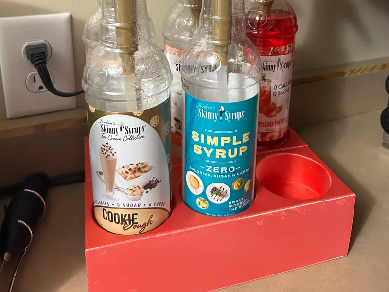 coffee syrup holder 