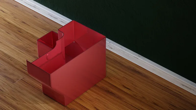 Bambu Lab X1 Next Gen. Purge / Flush / Poop Bin
