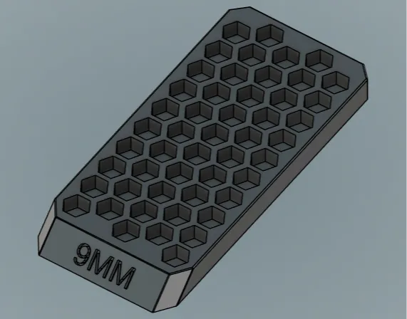 9mm Reloading Block