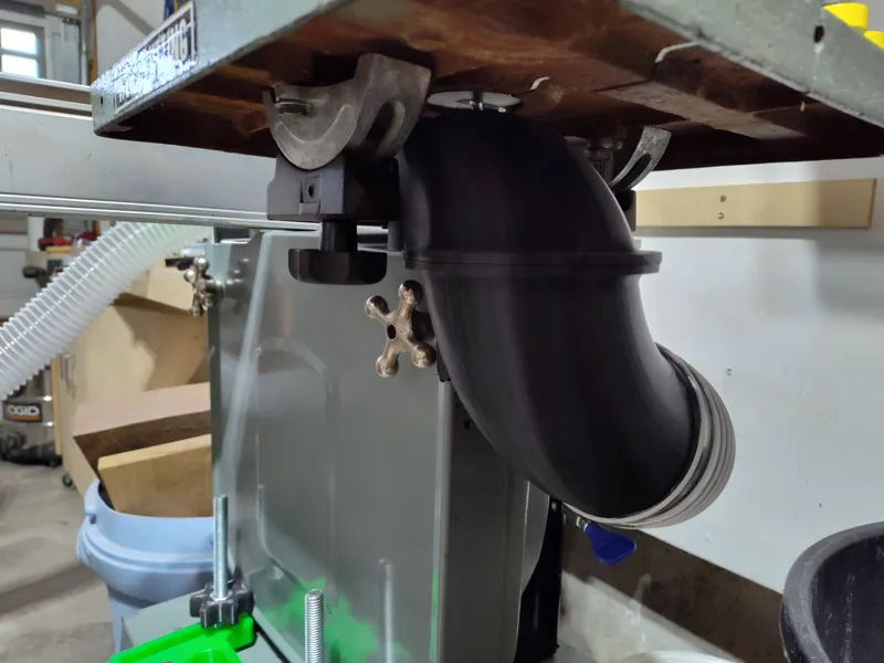 King 14" Bandsaw Dust Collection