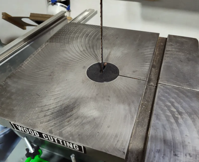 King 14" Bandsaw Zero Clearance Insert