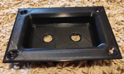 Recessed Speaker Cabinet Jack Plate for 1/4"