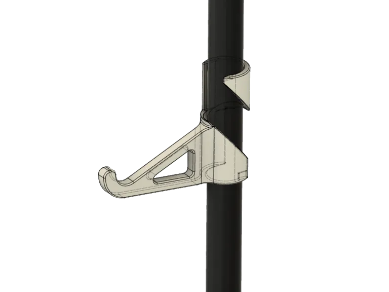 3/4 inch center pole hook