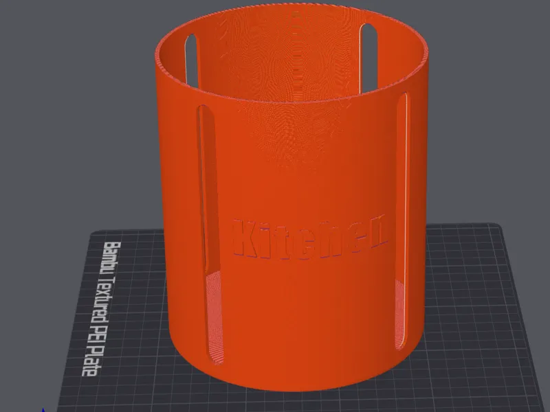 Contenitore utensili da cucina v1