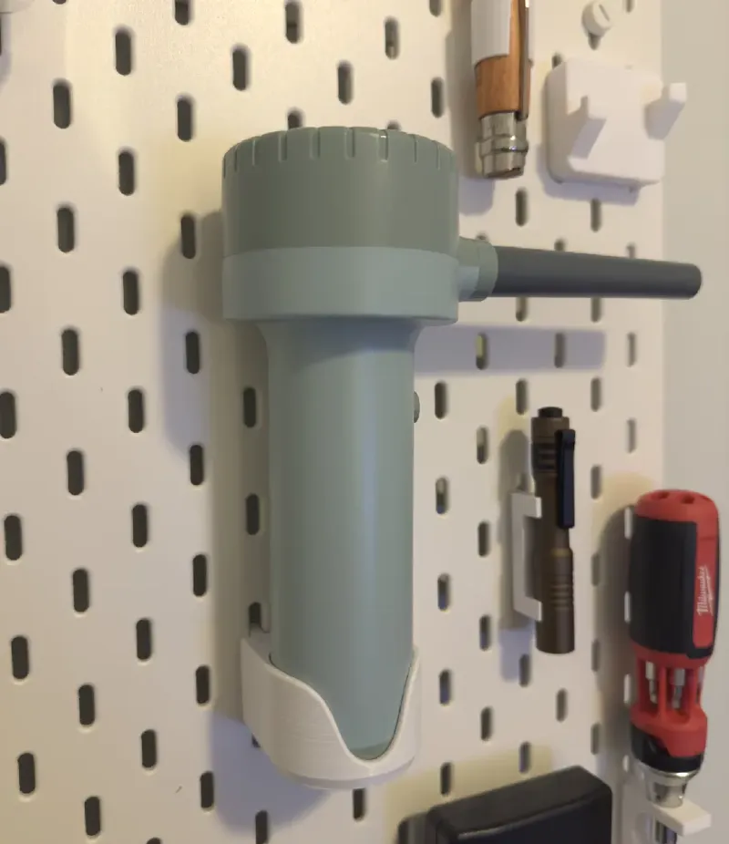 IKEA SKADIS - Melgeek Air Blower Mount 