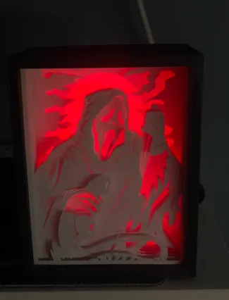 Scream Movie Ghostface Lightbox 