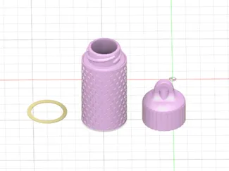Water resistant capsule 