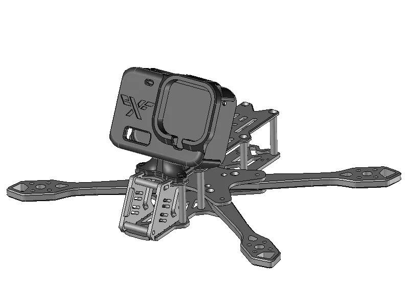P X F Support GoPro 9 10 11 12 JENO 25° Tilt