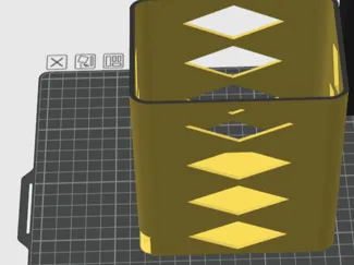 Cat food dispenser for square cans
