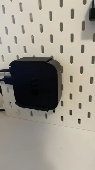 Ikea Skadis Apple TV mount